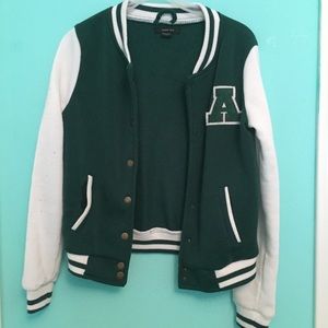 Green Varsity Jacket